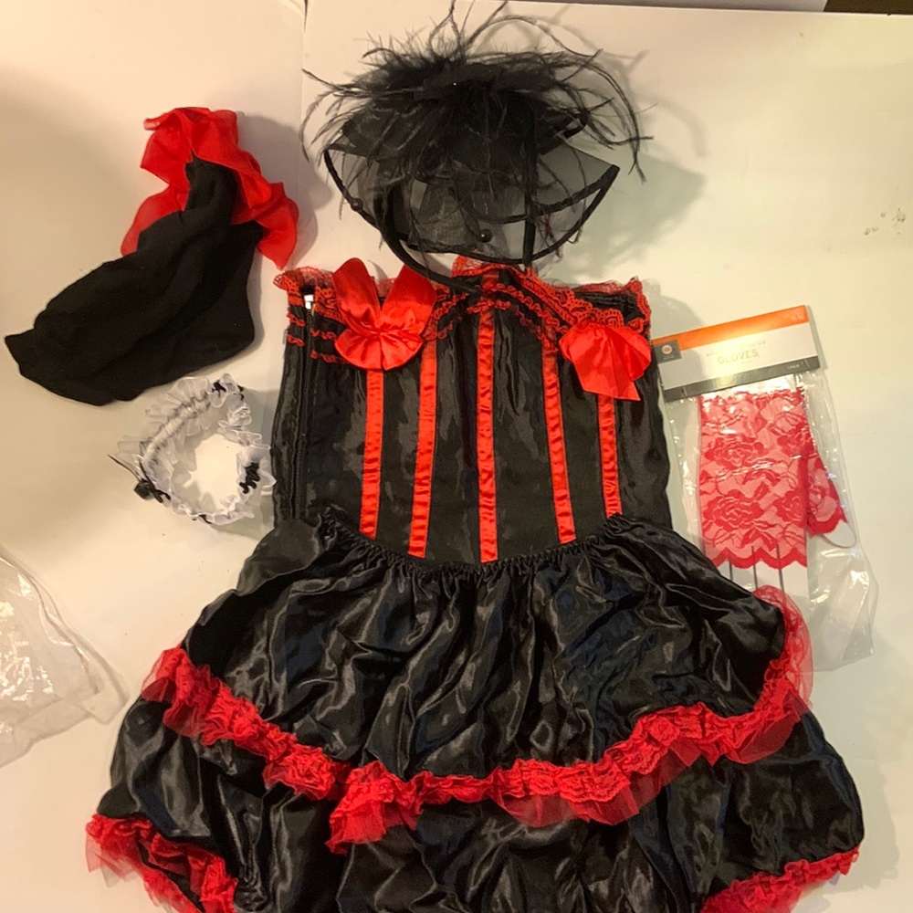 Can can girl Halloween costume